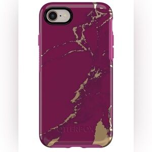 Otterbox Symmetry Series Case for iPhone 8 & iPhone 7 Purple Marble NWT